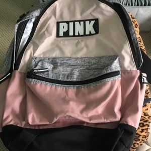 Pink backpack